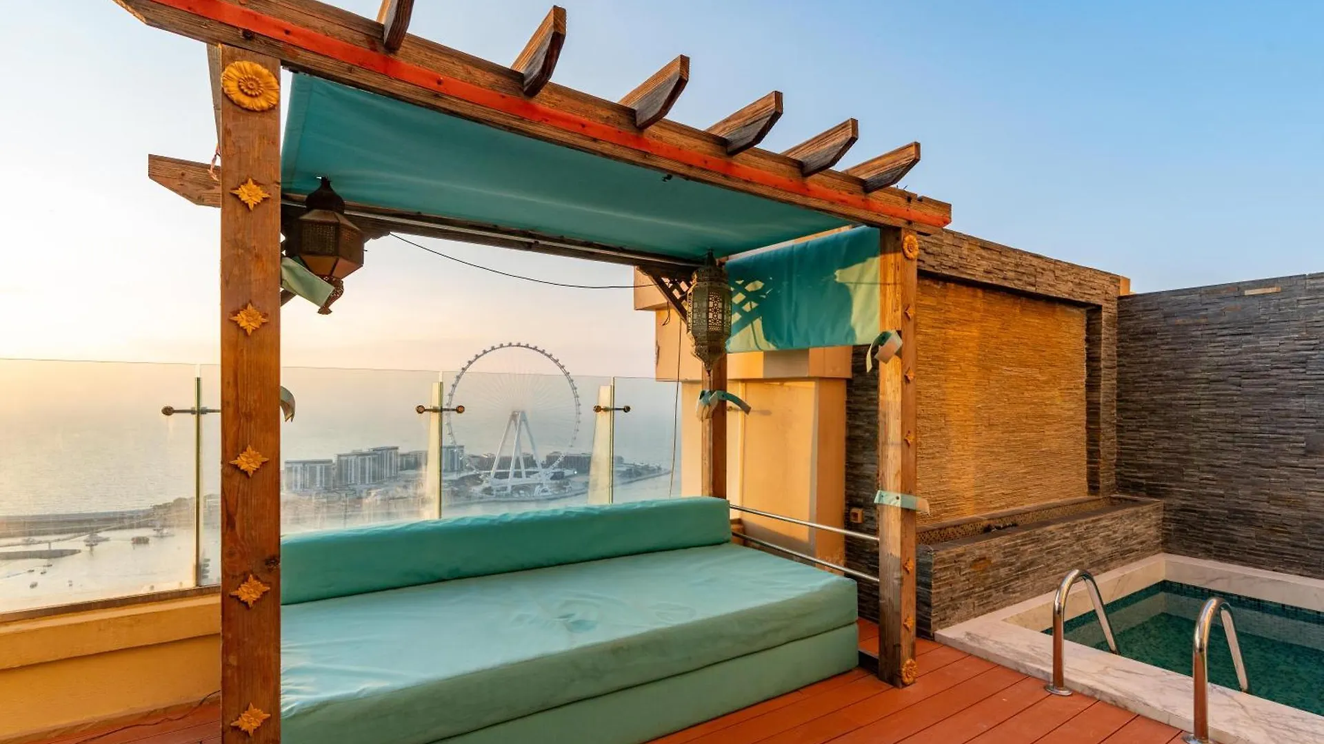 Jbr Penthouse Private Pool Ocean View Apartment Dubai