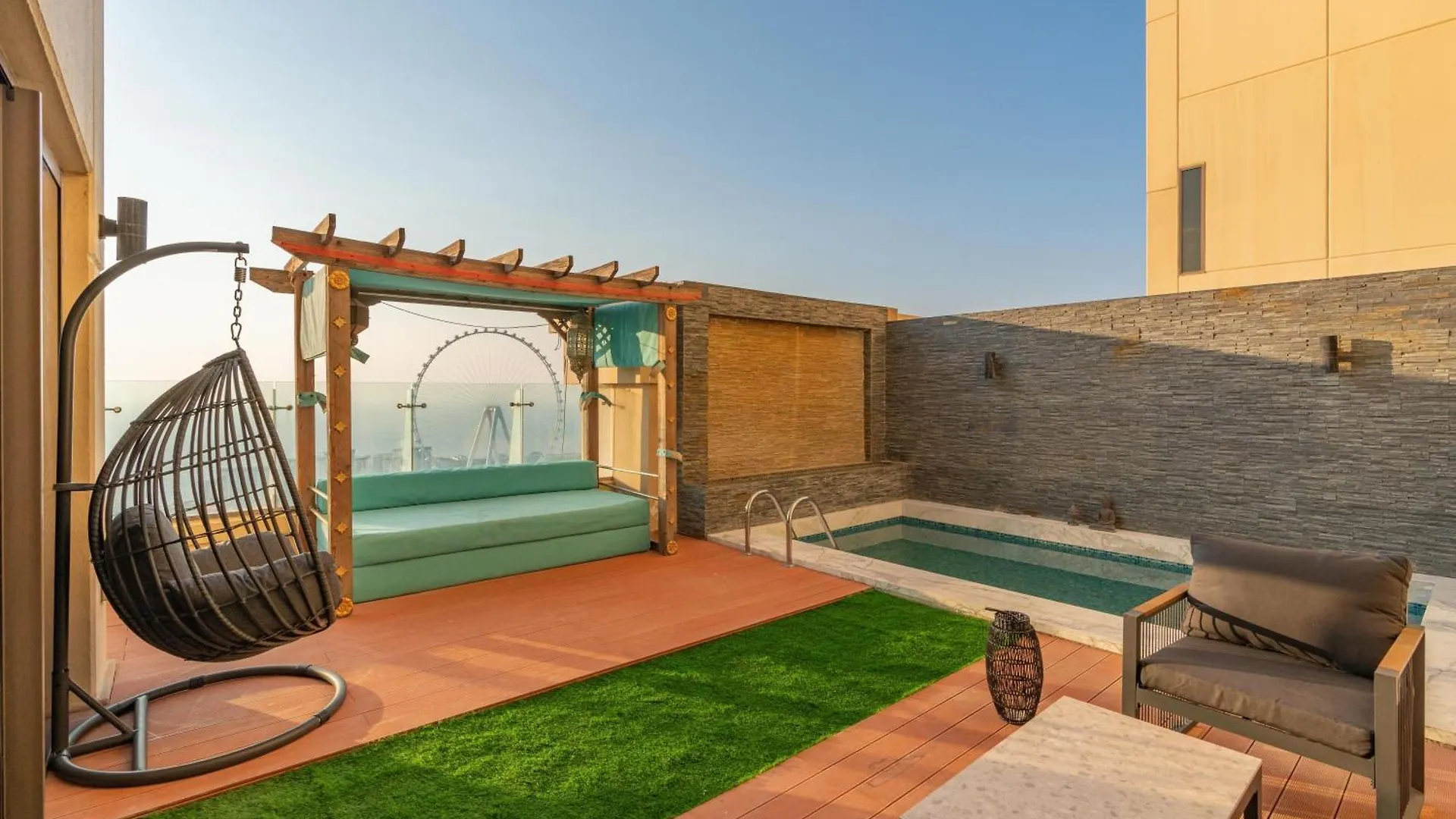 Jbr Penthouse Private Pool Ocean View Apartment Dubai